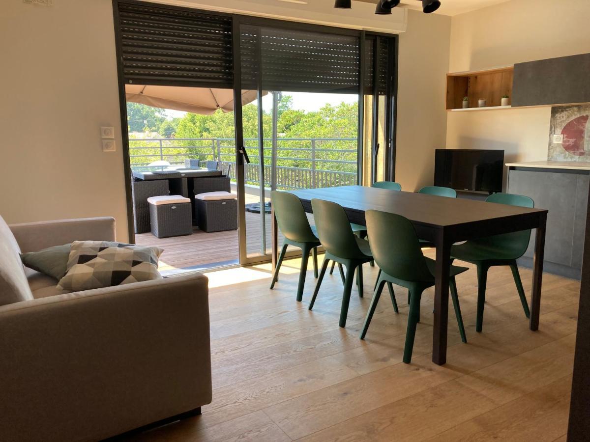 Au Coeur Du Bassin D'Arcachon,Tres Bel Appartement Avec Terrasse Оданж Екстериор снимка